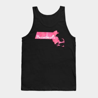 Pink Massachusetts Tank Top